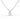 14K Gold 4 Prong Split Basket SI-1 Diamond Pendant With 16" Cable Necklace
