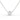 14K Gold Bezel Slide SI-1 Diamond Pendant With 16" Cable Necklace