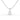 14K Gold 4 Prong Single SI-1 Diamond Pendant With 16" Cable Necklace