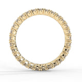 14K Gold Round 4 Prong Setting SI-1 Diamond Eternity Ring