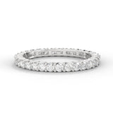 14K Gold Shared Prong Setting SI-1 Diamond Eternity Ring